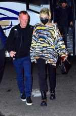 MILEY CYRUS Leaves SNL Afterparty in New York 05/08/2021
