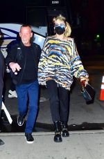 MILEY CYRUS Leaves SNL Afterparty in New York 05/08/2021
