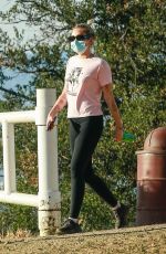 MILEY CYRUS Out Hiking in Los Angeles 04/30/2021