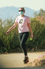 MILEY CYRUS Out Hiking in Los Angeles 04/30/2021