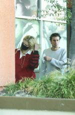 MISCHA BARTON and Gian Marco Flamini Shopping at Erewhon Market in Los Angeles 05/24/2021