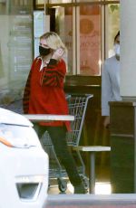 MISCHA BARTON and Gian Marco Flamini Shopping at Erewhon Market in Los Angeles 05/24/2021