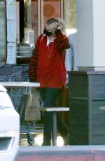 MISCHA BARTON and Gian Marco Flamini Shopping at Erewhon Market in Los Angeles 05/24/2021