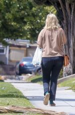 MISCHA BARTON Outside Her Home in Los Feliz 05/22/2021
