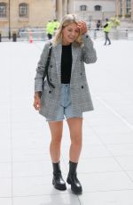 MOLLIE KING Arrives at BBC Radio One Studios in London 05/01/2021