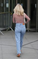 MOLLIE KING in Denim at BBC Studios in London 05/22/2021