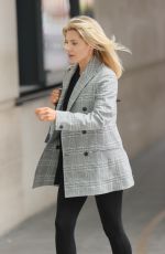 MOLLIE KING Leaves BBC Studios in London 05/02/2021