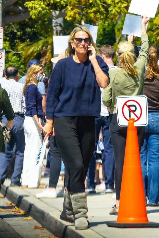 MOLLY SIMS Out and About in Los Angeles 05/14/2021