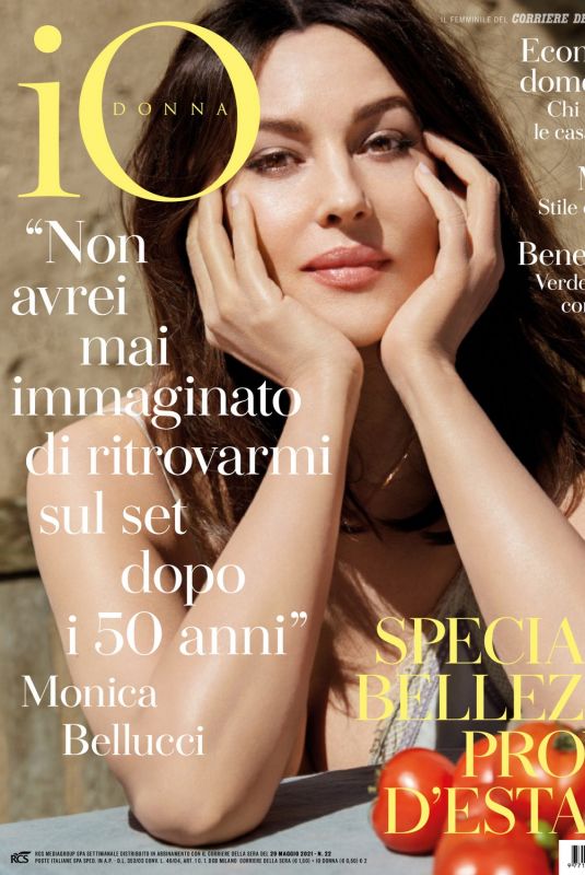 MONICA BELLUCCI i Io Donna Del Corriere Della Sera, May 2021