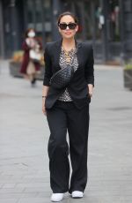 MYLEENE KLASS Arrives at Smooth Radio in London 05/06/2021