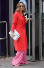 MYLEENE KLASS Arrives at Smooth Radio in London 05/15/2021
