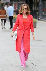 MYLEENE KLASS Arrives at Smooth Radio in London 05/15/2021