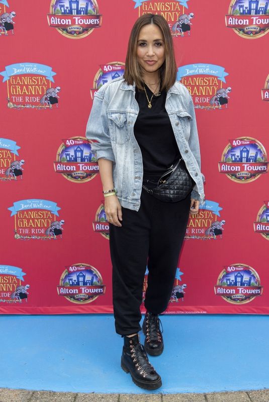 MYLEENE KLASS at Alton Towers Launch Event of Gangsta Granny: The Ride 05/22/2021