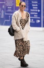 MYLEENE KLASS Leaves Global Studios in London 05/28/2021