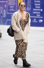 MYLEENE KLASS Leaves Global Studios in London 05/28/2021