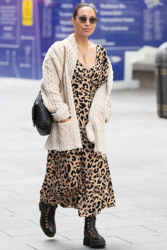 MYLEENE KLASS Leaves Global Studios in London 05/28/2021