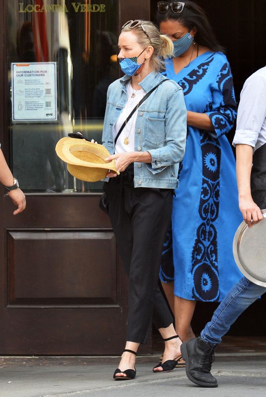 NAOMI WATTS Out with Friends in New York 05/17/2021
