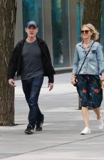 NAOMI WATTS Out with Her Dog in New York 05/16/2021