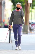 NAOMI WATTS Out with Her Dog in New York 05/19/2021