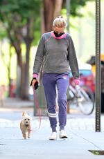 NAOMI WATTS Out with Her Dog in New York 05/19/2021