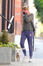 NAOMI WATTS Out with Her Dog in New York 05/19/2021