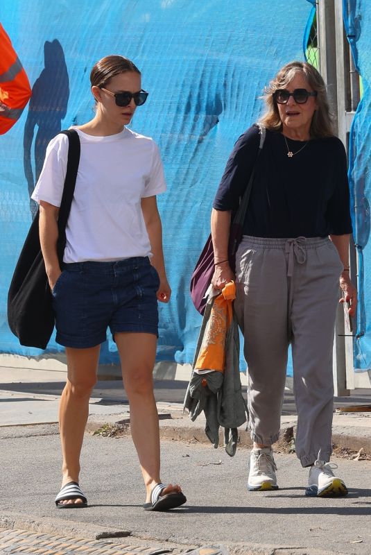 NATALIE PORTMAN Out with Her Mother in Sydney 05/08/2021