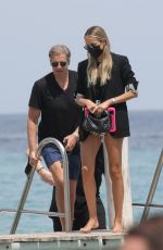 NATASHA POLY Arrives at Club 55 05/30/2021