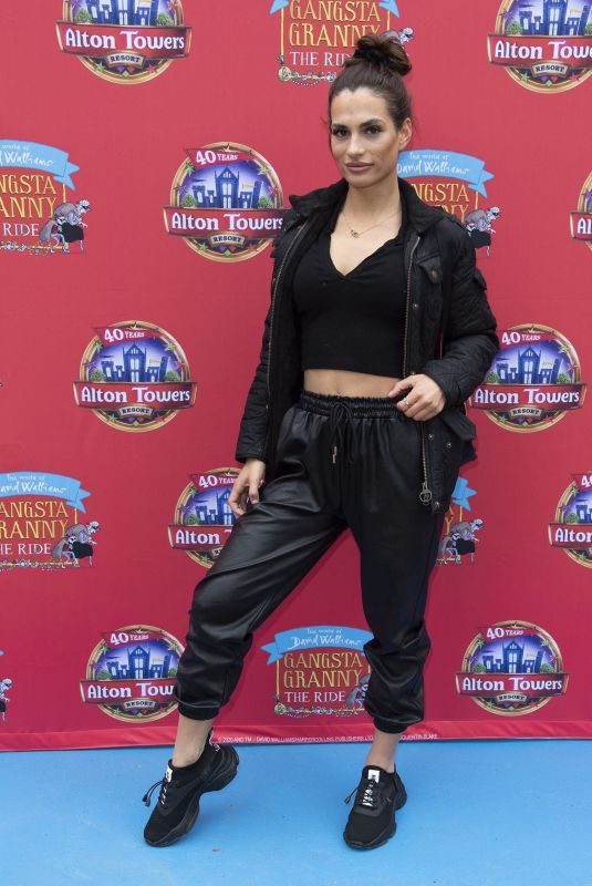 NICOLE BASS at Alton Towers Launch Event of Gangsta Granny: The Ride 05/22/2021