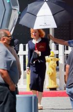 NICOLE KIDMAN on the Set of Being the Ricardos in Long Beach 05/19/2021