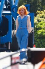 NICOLE KIDMAN on the Set of Being the Ricardos in Los Angeles 04/30/2021