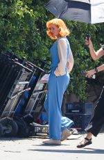 NICOLE KIDMAN on the Set of Being the Ricardos in Los Angeles 04/30/2021