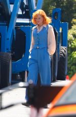 NICOLE KIDMAN on the Set of Being the Ricardos in Los Angeles 04/30/2021