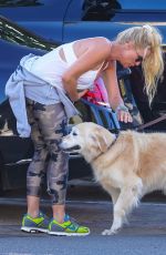 NICOLETTE SHERIDAN Out for Dinner in Malibu 05/28/2021