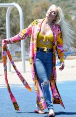 NIKKI LUND Out in Thousand Oaks 05/02/2021