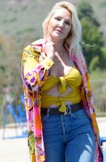 NIKKI LUND Out in Thousand Oaks 05/02/2021