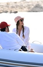 NINA AGDAL at a Boat Ride in Sag Harbor 05/23/2021