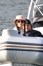 NINA AGDAL at a Boat Ride in Sag Harbor 05/23/2021