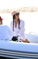 NINA AGDAL at a Boat Ride in Sag Harbor 05/23/2021
