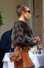 NOOMI RAPACE Out for Lunch with Friends in London 05/07/2021