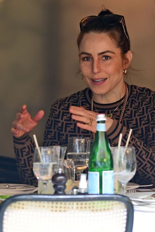 NOOMI RAPACE Out for Lunch with Friends in London 05/07/2021