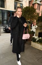 OLIVIA ATTWOOD Out for Lunch at The Ivy Restaurant in Manchester 05/06/2021