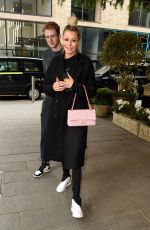 OLIVIA ATTWOOD Out for Lunch at The Ivy Restaurant in Manchester 05/06/2021