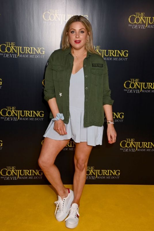 OLIVIA COX at The Conjuring: The Devil Made Me Do It Screening in London 05/26/2021