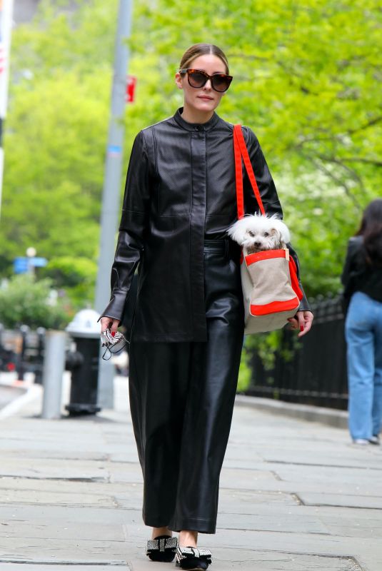 OLIVIA PALERMO Out and About in Brooklyn 05/07/2021