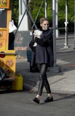 OLIVIA PALERMO Out with Her Dog in New York 05/14/2021