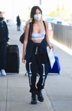 OLIVIA RODRIGO Arrives at JFK Airport in New York 05/12/2021