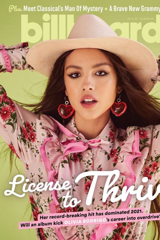 OLIVIA RODRIGO in Billboard Magazine, May 2021