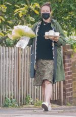 OLIVIA WILDE Out for Coffee in London 05/26/2021
