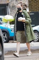 OLIVIA WILDE Out for Coffee in London 05/26/2021