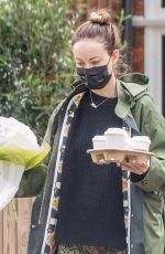 OLIVIA WILDE Out for Coffee in London 05/26/2021